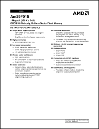 Click here to download AM29F010-70JEB Datasheet
