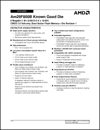 Click here to download AM29F800BT-120DPI1 Datasheet