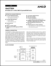 Click here to download AM27X64-200PI Datasheet
