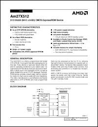 Click here to download AM27X512-200JC Datasheet