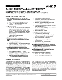 Click here to download Am186ES-33VCW Datasheet