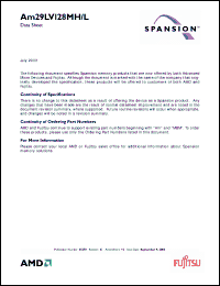 Click here to download Am29LV128LL113PCI Datasheet