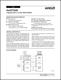 Click here to download Am27C020-255PI5 Datasheet