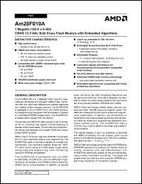 Click here to download AM28F010A Datasheet