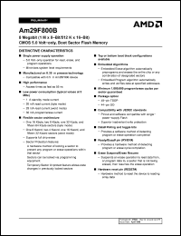 Click here to download Am29F800BT-55EEB Datasheet