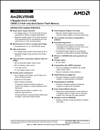 Click here to download Am29LV004BB-70RFI Datasheet