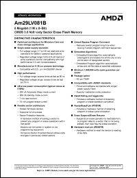 Click here to download Am29LV081B-120ECB Datasheet