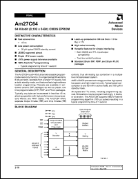 Click here to download AMD27C64-200PI Datasheet