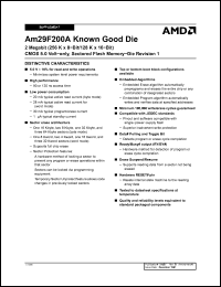 Click here to download Am29F200AT-90DPC Datasheet