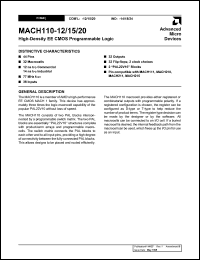 Click here to download MACH110-14 Datasheet