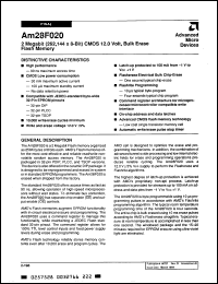 Click here to download AM28F020A90EC Datasheet