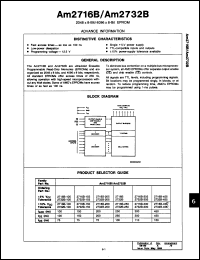 Click here to download AM2716-6DCTB Datasheet