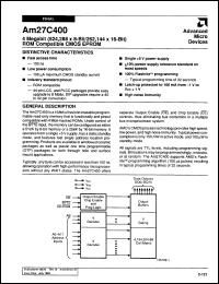 Click here to download AM27C400-255PC Datasheet