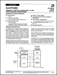 Click here to download AM27C800-255LC Datasheet