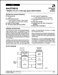 Click here to download AM27H010-90V05DIB Datasheet