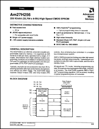 Click here to download AM27H256-35DIB Datasheet