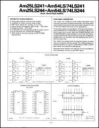 Click here to download AM25LS241PC-B Datasheet