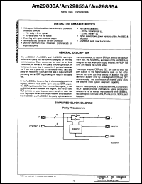 Click here to download AM29855APC Datasheet