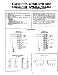 Click here to download SN74LS158JB Datasheet