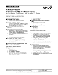 Click here to download AM29LV065MU101EI Datasheet