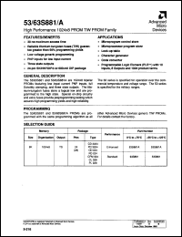 Click here to download 63S881N Datasheet