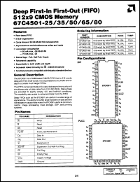 Click here to download 67C4501-25J Datasheet