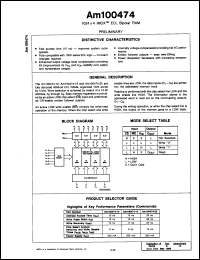 Click here to download AM100474-15FCB Datasheet