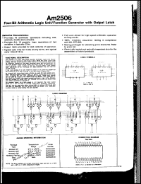 Click here to download AM2506DC-TB Datasheet