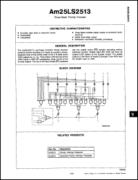 Click here to download AM25LS2513DC-TB Datasheet