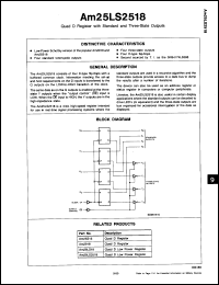 Click here to download AM25LS2518DE Datasheet