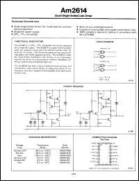 Click here to download AM2614DC-T Datasheet