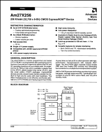 Click here to download AM27X256-200EC Datasheet