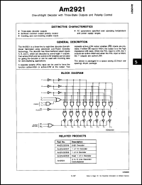 Click here to download AM2921FM-B Datasheet