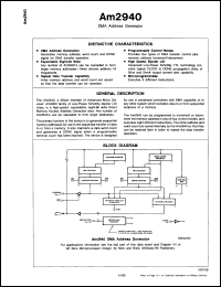 Click here to download AM2940DCTB Datasheet