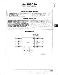 Click here to download AM29803ADCT Datasheet