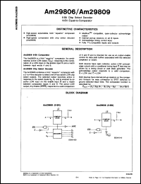 Click here to download AM29806DC Datasheet