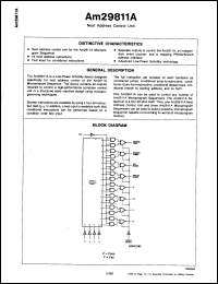 Click here to download AM29811ADM Datasheet