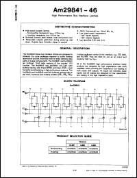 Click here to download AM29842ADMB Datasheet