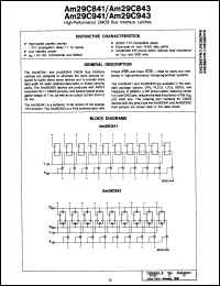 Click here to download AM29C943PC Datasheet