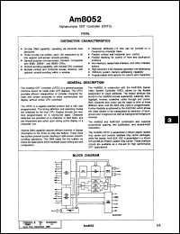 Click here to download AM8052-6/BZC Datasheet