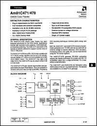 Click here to download AM81C471-50JCB Datasheet