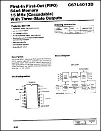 Click here to download C67L4013DJ Datasheet