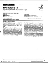 Click here to download MACH210-20/BXC Datasheet