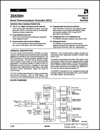 Click here to download Z8530APC-T Datasheet