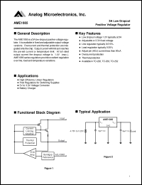 Click here to download AME1085ACDT-3 Datasheet