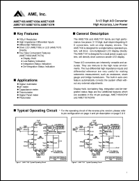 Click here to download AME7106RCPL Datasheet