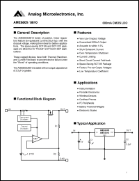 Click here to download AME8805NEGT Datasheet