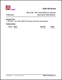 Click here to download A29L160TM-70 Datasheet