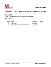 Click here to download A428316V-35U Datasheet