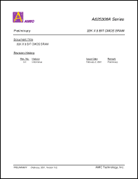 Click here to download A625308AM-70S Datasheet